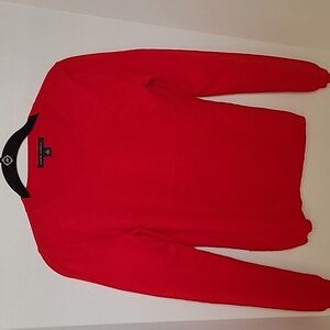 Banana Republic WOOL Sweater crew neck ls sz Sm RED